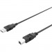 Кабель для принтера USB 2.0 AM/BM 1.0m HP (DHC-PT100-1M)