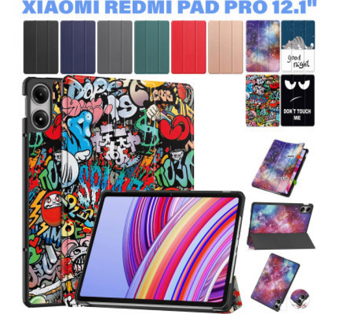 Чохол до планшета BeCover Smart Case Xiaomi Redmi Pad Pro 12.1'' Graffiti (711308)