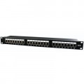 Патч-панель 19" 24xRJ-45 FTP cat.5е, 1U, тип 110 Cablexpert (NPP-C524-002)
