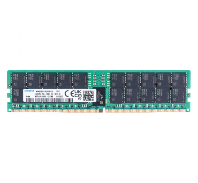 Samsung Модуль пам'яті для сервера Samsung 64GB DDR5 4800Mhz ECC RDIMM (M321R8GA0BB0-CQK)