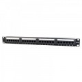 Патч-панель 19" 24xRJ-45 UTP cat.5е, 1U, тип 110 Cablexpert (NPP-C524CM-001)