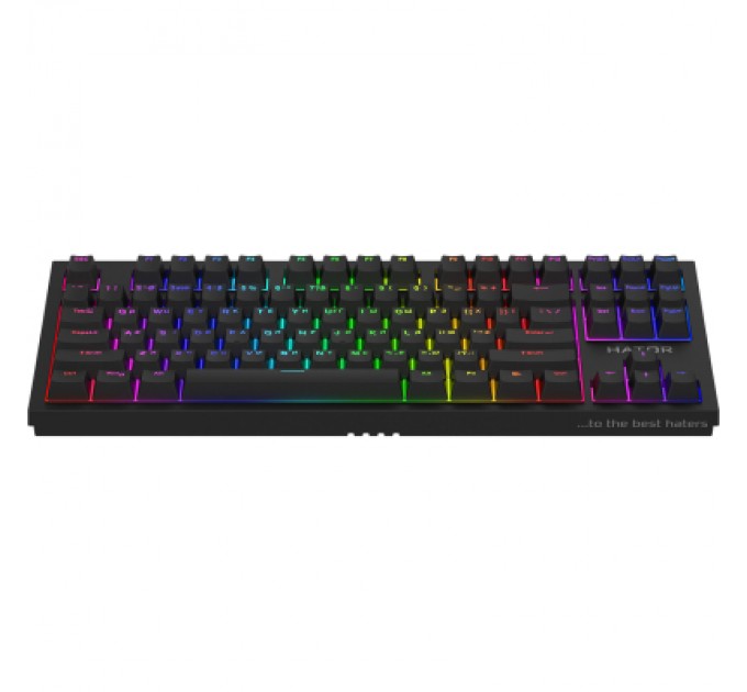 Клавіатура Hator Skyfall 2 TKL Pro Orange USB Black (HTK-750)