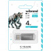 USB флеш накопичувач Wibrand 4GB Cougar Silver USB 2.0 (WI2.0/CU4P1S)