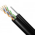 FinMark Кабель мережевий FinMark UTP CAT5e 4P 24AWG PE-M B 305m Drum, внешний, проволка 1,2мм (049317)