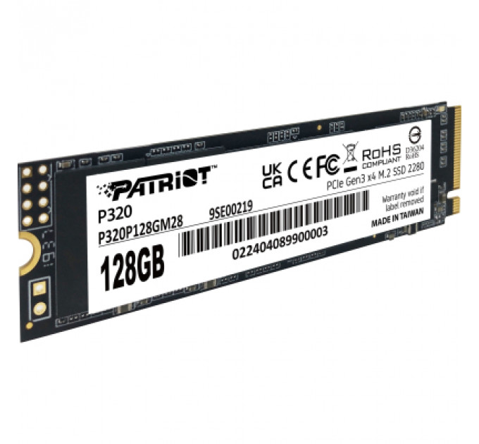 Накопичувач SSD M.2 2280 128GB Patriot (P320P128GM28)
