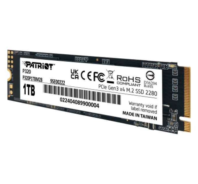Накопичувач SSD M.2 2280 1TB Patriot (P320P1TBM28)