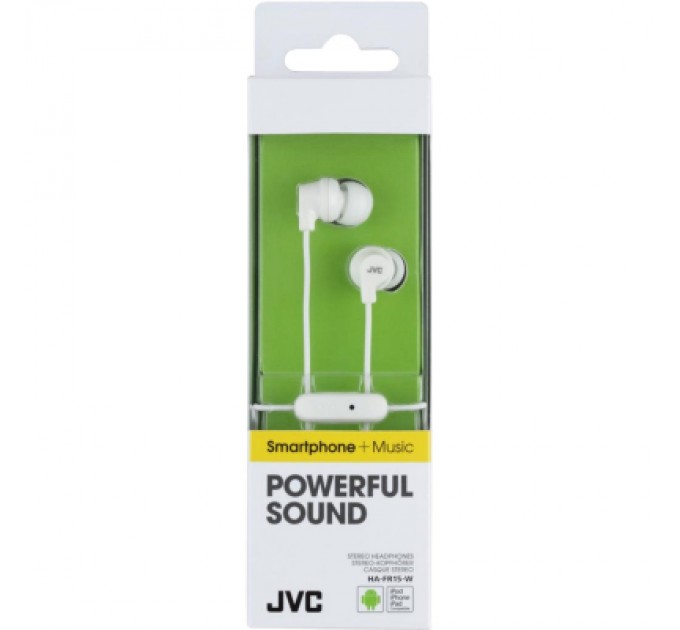 JVC Навушники JVC HA-FR15 White (HA-FR15-W-EF)