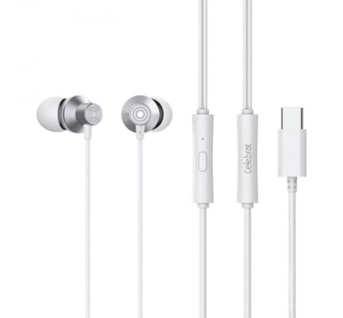 Celebrat Навушники Celebrat D15 White (1006641)