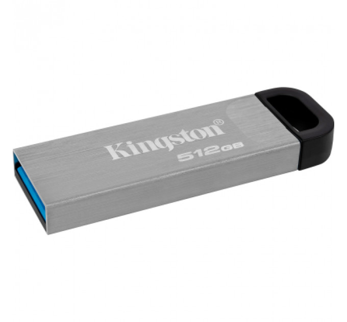 USB флеш накопичувач Kingston 512GB DataTraveler Kyson Silver/Black USB 3.2 (DTKN/512GB)