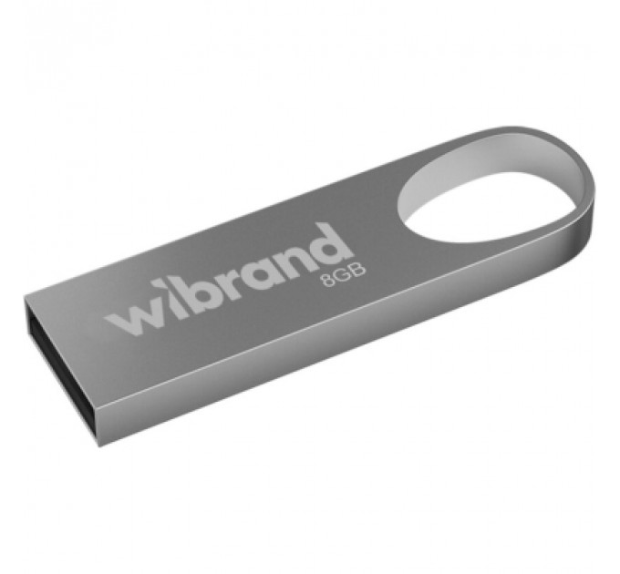 USB флеш накопичувач Wibrand 8GB Irbis Silver USB 2.0 (WI2.0/IR8U3S)