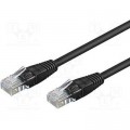 Digitus Патч-корд Digitus 0.5м (DK-1511-005/BLACK)