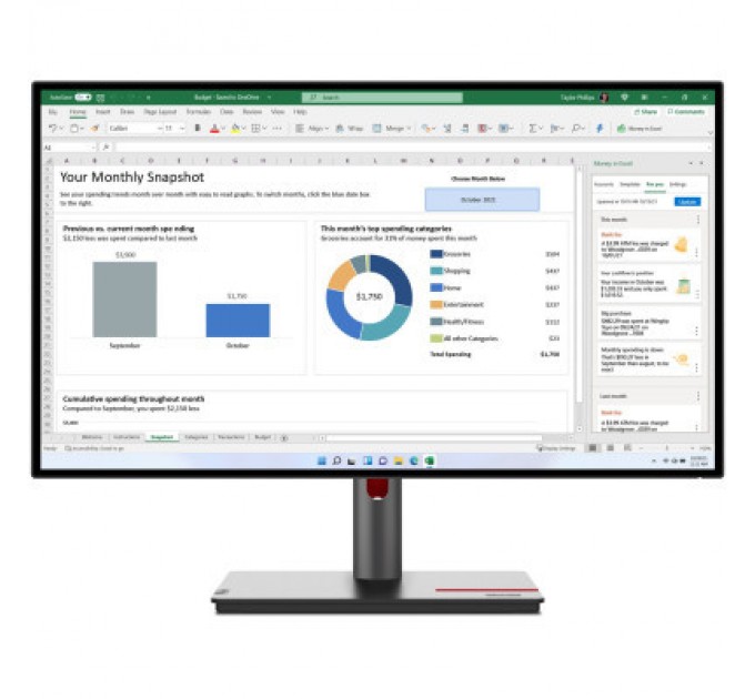 Lenovo Монітор Lenovo T27h-30 (63A3ZAT1UA)