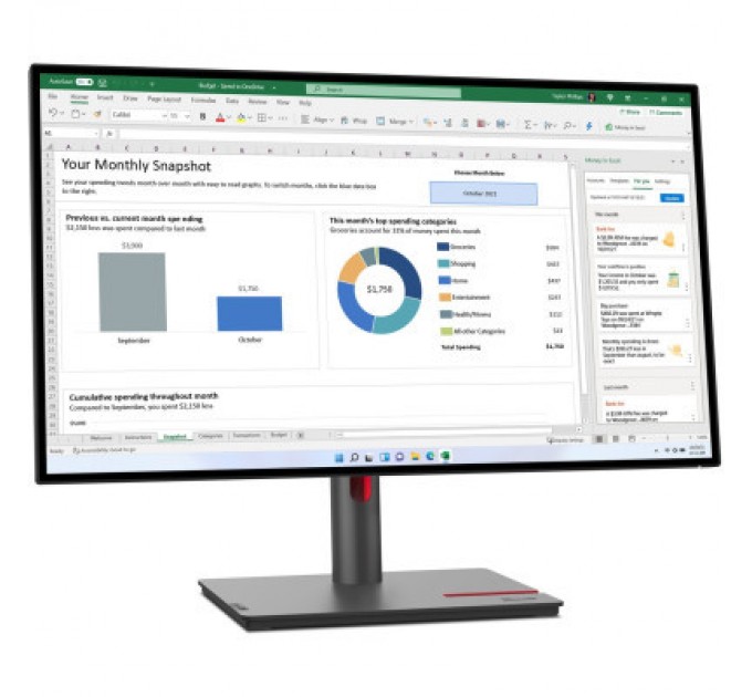 Lenovo Монітор Lenovo T27h-30 (63A3ZAT1UA)