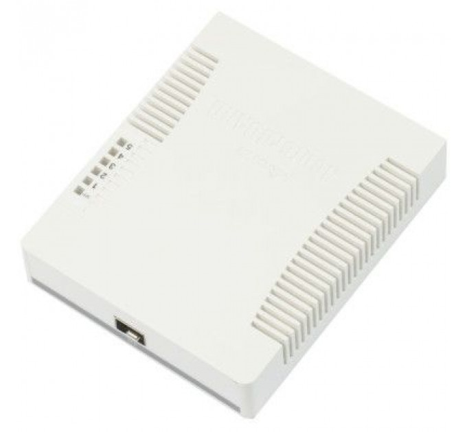 Комутатор мережевий Mikrotik RB260GS (CSS106-5G-1S)