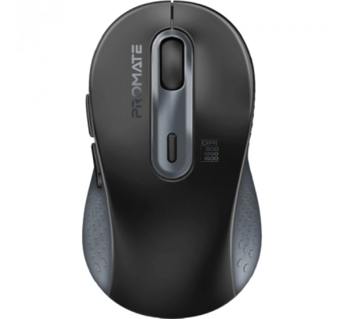 Мишка Promate Ken Wireless/Bluetooth Black (ken.black)