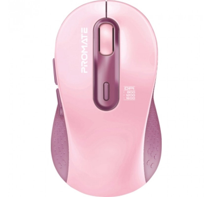 Мишка Promate Ken Wireless/Bluetooth Pink (ken.pink)