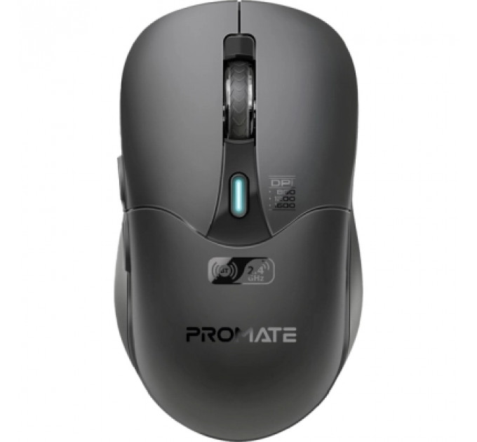 Мишка Promate Samo Wireless/Bluetooth Black (samo.black)