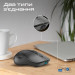 Мишка Promate Samo Wireless/Bluetooth Black (samo.black)