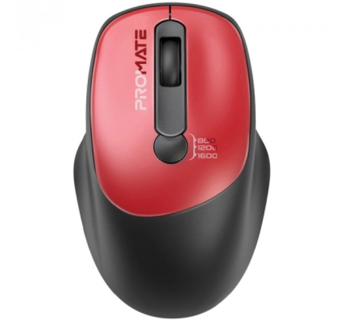 Мишка Promate UniGlide Wireless Red (uniglide.red)