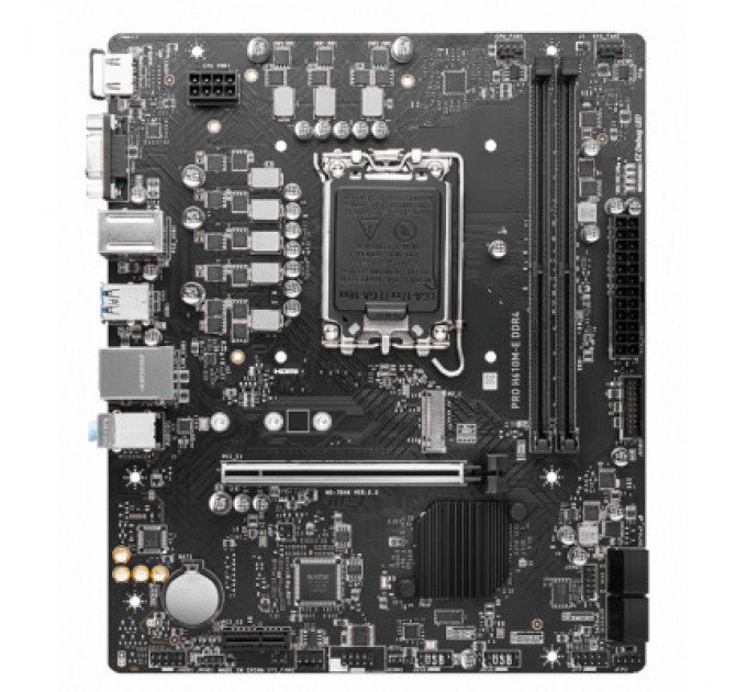 Материнська плата MSI PRO H610M-E DDR4