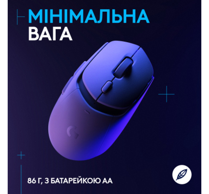Мишка Logitech G309 Lightspeed Wireless/Bluetooth White (910-007207)
