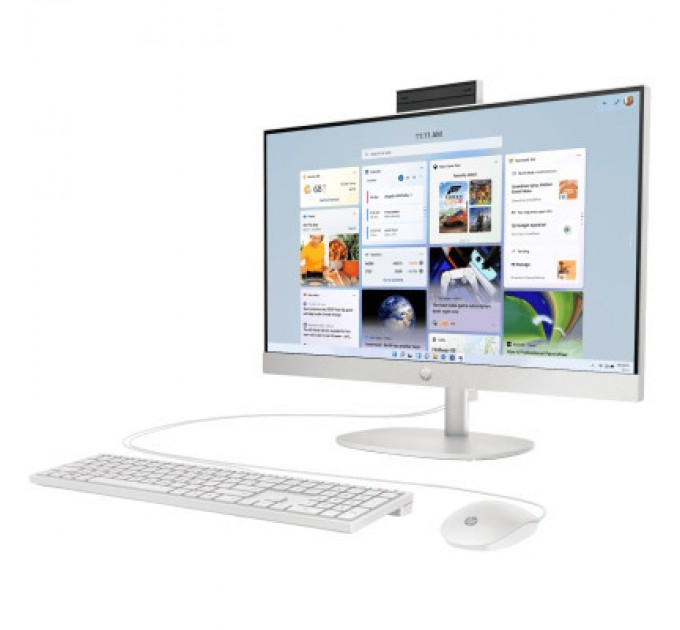 Комп'ютер HP 24-cr0000ua AiO / Ryzen7 7730U, 16, 512, WiFi, Cam, KM (95Z22EA)
