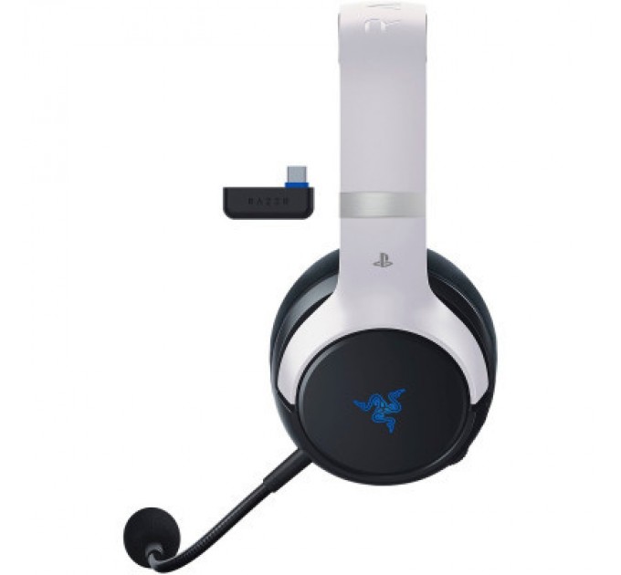 Навушники Razer Kaira Pro Hyperspeed for PS5 Bluetooth White-Black (RZ04-04030200-R3G1)