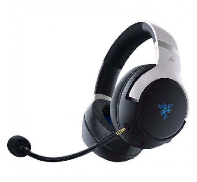 Навушники Razer Kaira Pro Hyperspeed for PS5 Bluetooth White-Black (RZ04-04030200-R3G1)