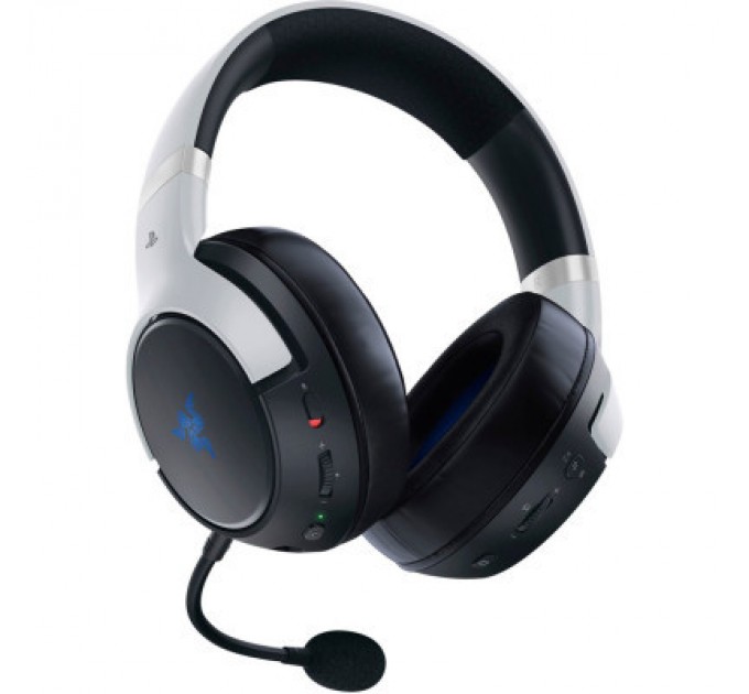 Навушники Razer Kaira Pro Hyperspeed for PS5 Bluetooth White-Black (RZ04-04030200-R3G1)