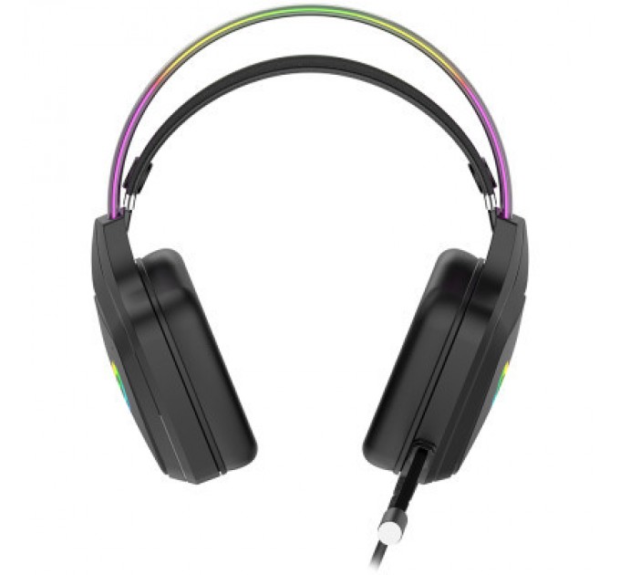 Canyon Навушники Canyon GH-9A Darkless Gaming 3.5 мм RGB Black (CND-SGHS9A)