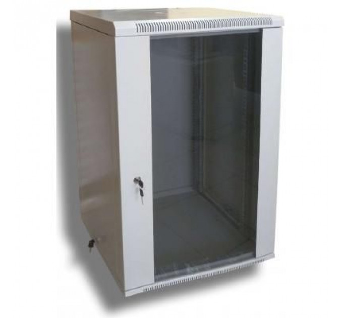 Шафа настінна Hypernet 18U 19" 600x600 (WMNC66-18U-FLAT)