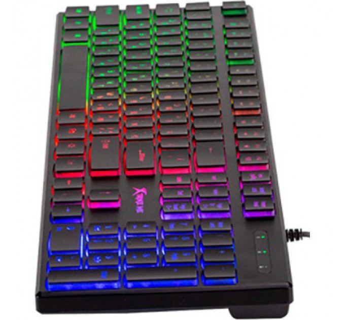 Клавіатура Xtrike ME KB-511 LED USB UA Black (KB-511UA)