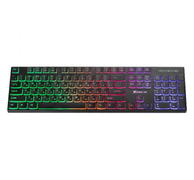 Клавіатура Xtrike ME KB-511 LED USB UA Black (KB-511UA)