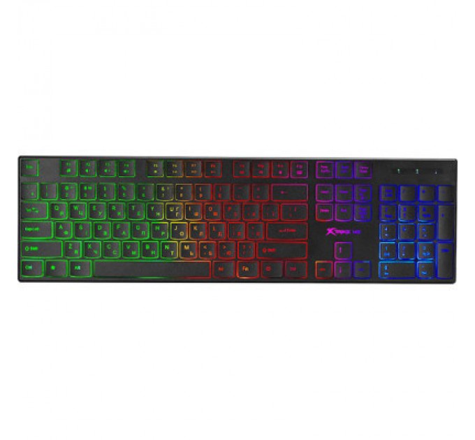 Клавіатура Xtrike ME KB-511 LED USB UA Black (KB-511UA)