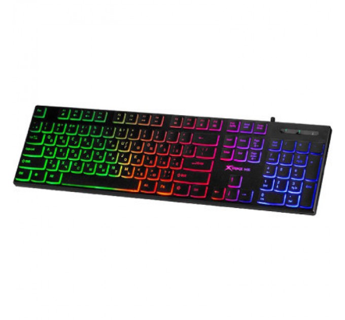 Клавіатура Xtrike ME KB-511 LED USB UA Black (KB-511UA)