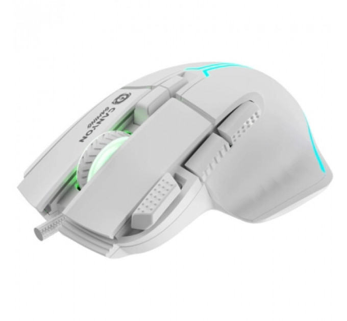 Мишка Canyon Fortnax GM-636 RGB USB White (CND-SGM636W)