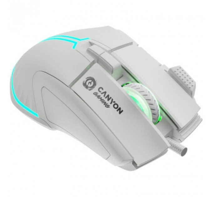Мишка Canyon Fortnax GM-636 RGB USB White (CND-SGM636W)