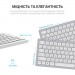OfficePro Клавіатура OfficePro SK1550 Wireless White (SK1550W)