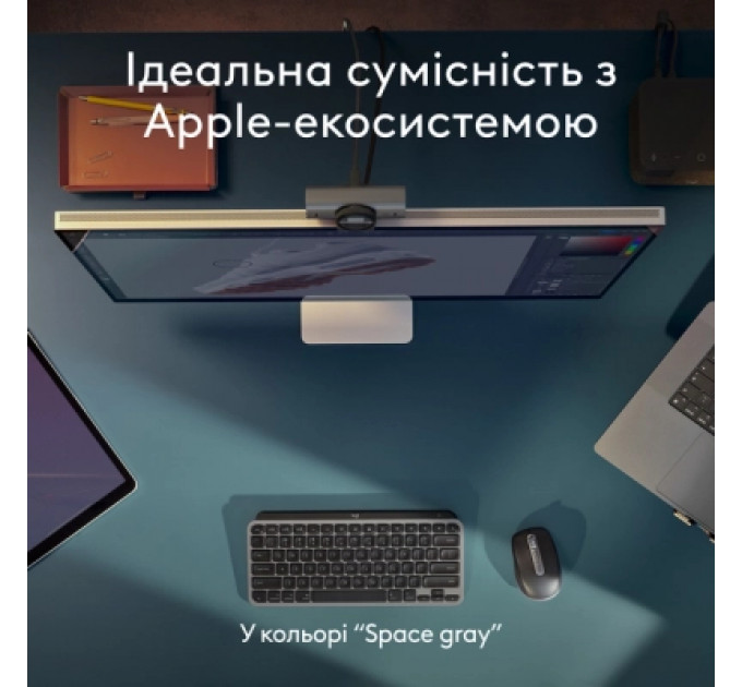 Мишка Logitech MX Anywhere 3S для MAC Wireless Space Grey (910-006947)