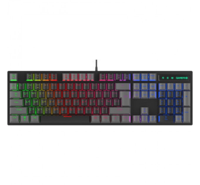 Клавіатура GamePro MK105B LED Red Switch USB Black (MK105R)