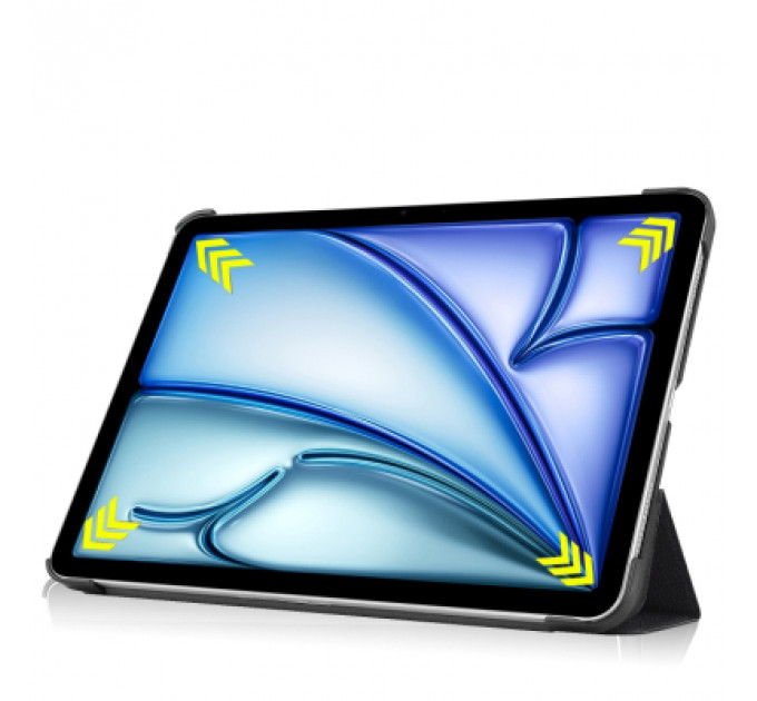 Чохол до планшета BeCover Smart Case Apple iPad Air 11" M2 2024 Black Abstraction (711598)