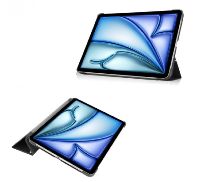 Чохол до планшета BeCover Smart Case Apple iPad Air 11" M2 2024 Black Abstraction (711598)