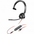 Poly Навушники Poly BlackWire C3315-M USB-A HS Mono (76J13AA)