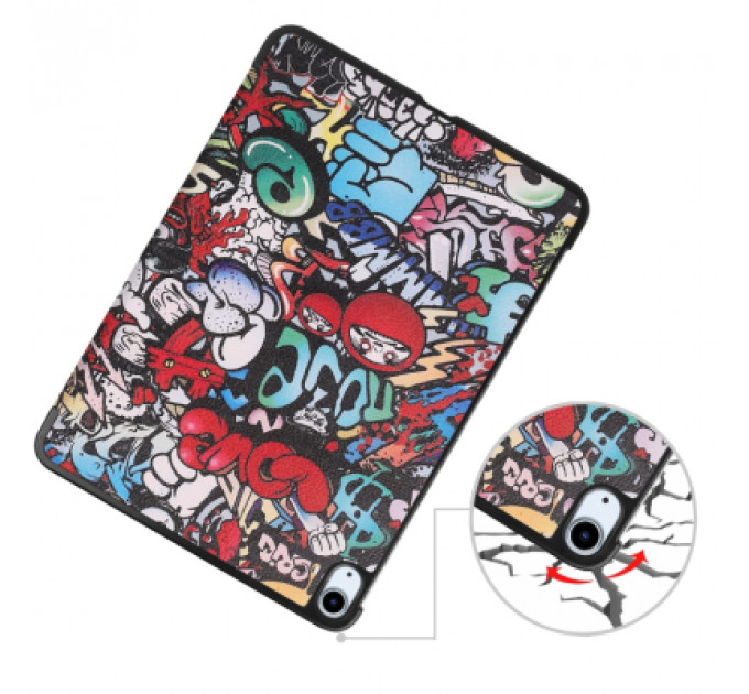Чохол до планшета BeCover Smart Case Apple iPad Air 11" M2 2024 Graffiti (711605)