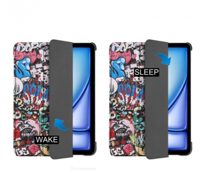 Чохол до планшета BeCover Smart Case Apple iPad Air 11" M2 2024 Graffiti (711605)