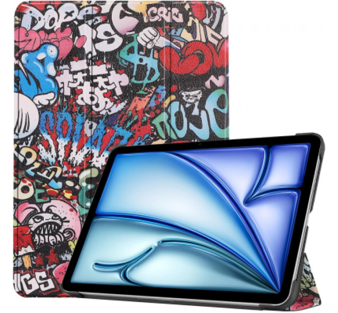 Чохол до планшета BeCover Smart Case Apple iPad Air 11" M2 2024 Graffiti (711605)