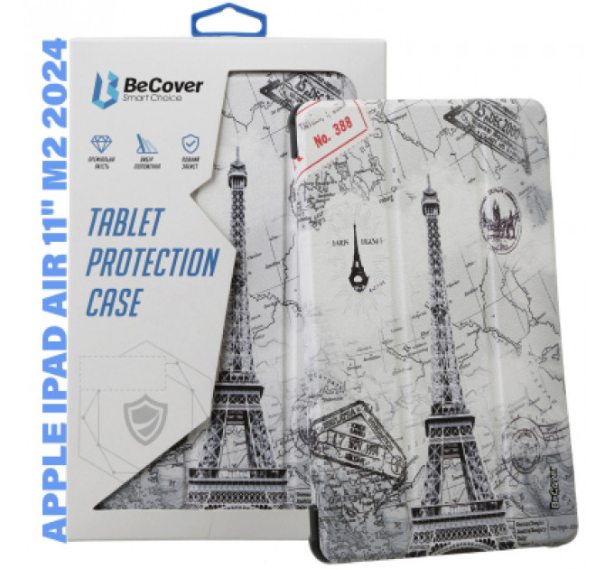 Чохол до планшета BeCover Smart Case Apple iPad Air 11" M2 2024 Paris (711608)