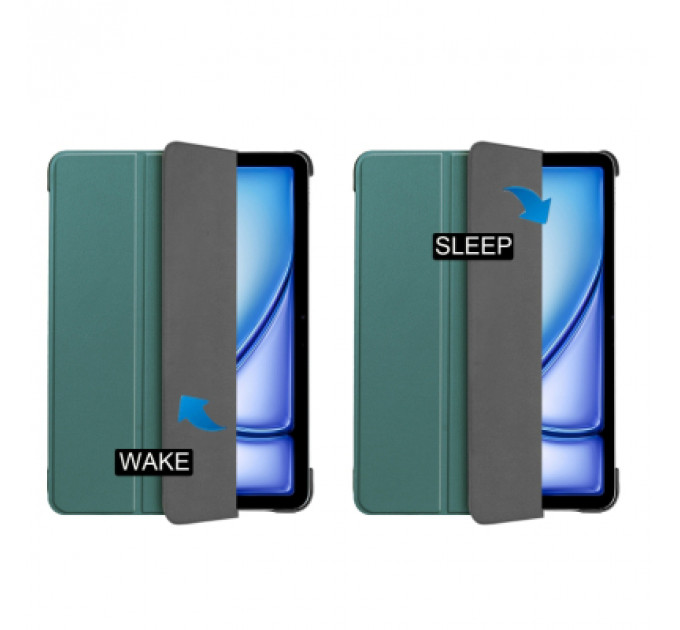 Чохол до планшета BeCover Smart Case Apple iPad Air 13" M2 2024 Dark Green (711613)