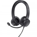 Trust Навушники Trust Ayda PC USB-A Black (25088)