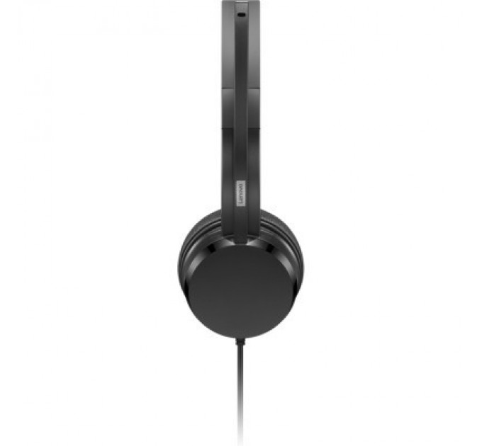 Lenovo Навушники Lenovo USB-A Wired Stereo On-Ear Black (4XD1K18260)